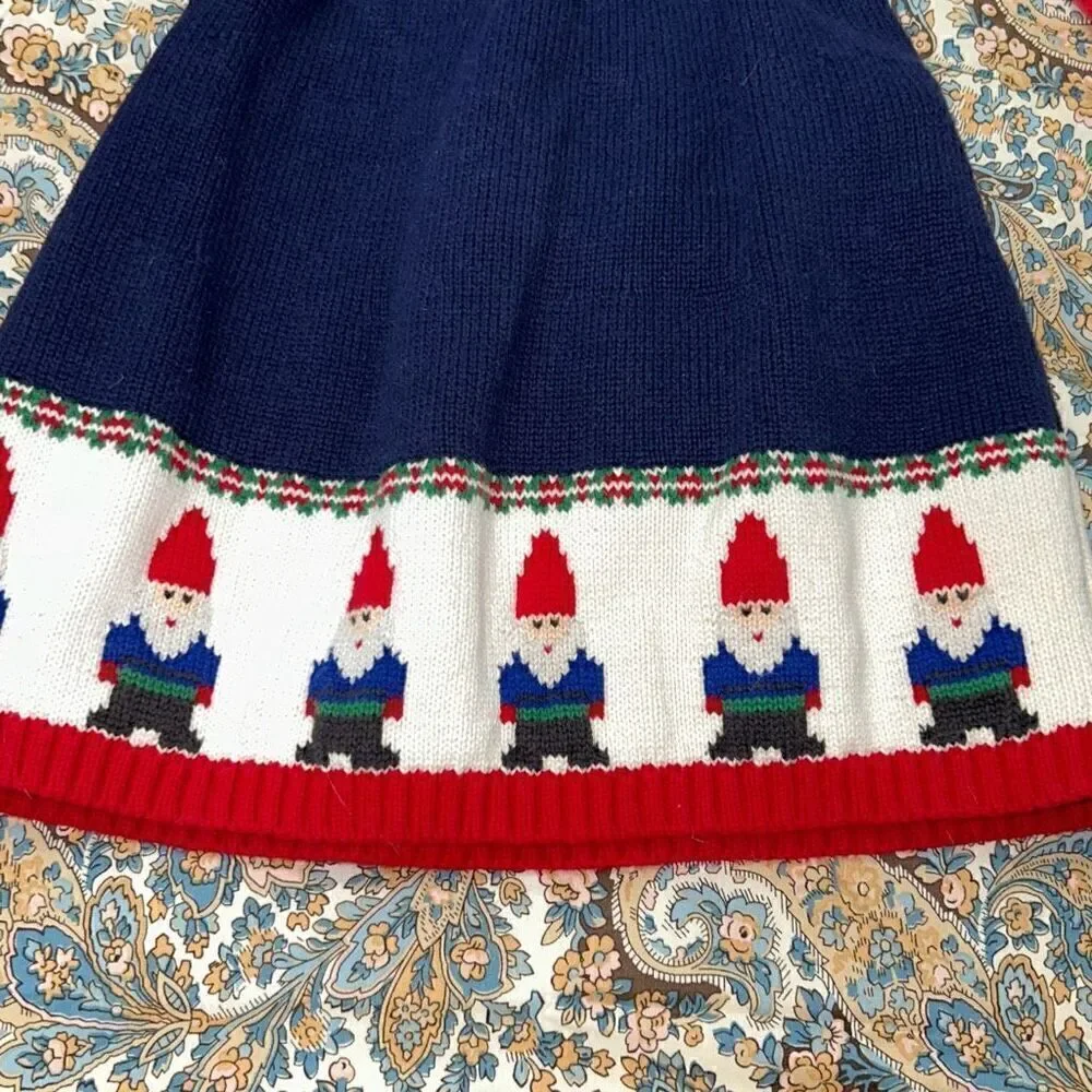 Hanna andersson gnome sweater dress set 2t